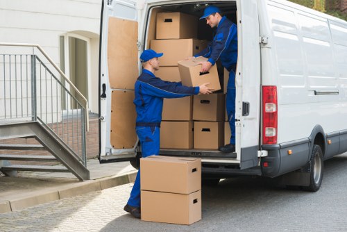 Packing and transport for office relocation in Camden
