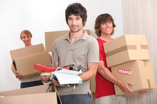 Commercial office move with careful loading for Camden businesses