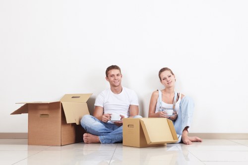 Loading plan for a Camden man and van move