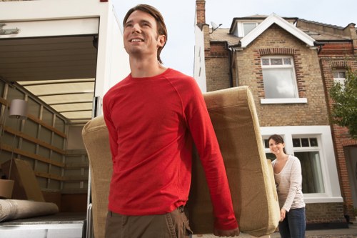 Careful handling of fragile items during packing and unpacking in Camden