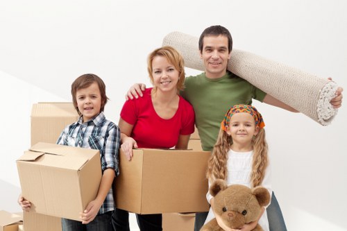 House removalists loading furniture for a Camden home move
