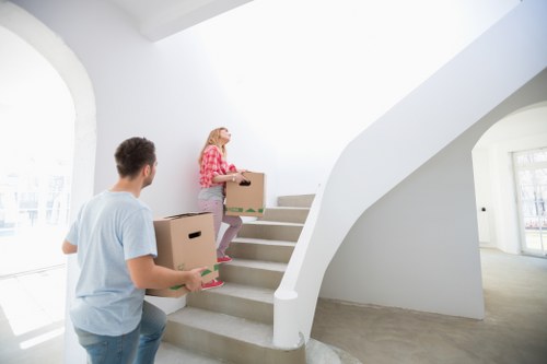 Insurance protection and careful loading for a Camden van service