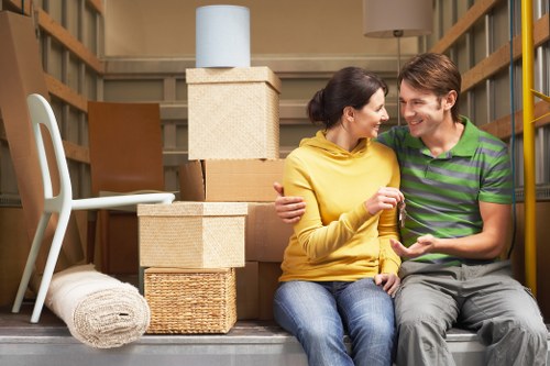 Professional house removals service for a Camden property